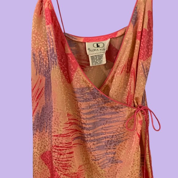 Vintage Flora Kung 2 Piece Robe and Nightgown set - Picture 5 of 7